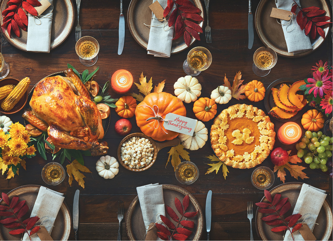 Bountiful Table card design