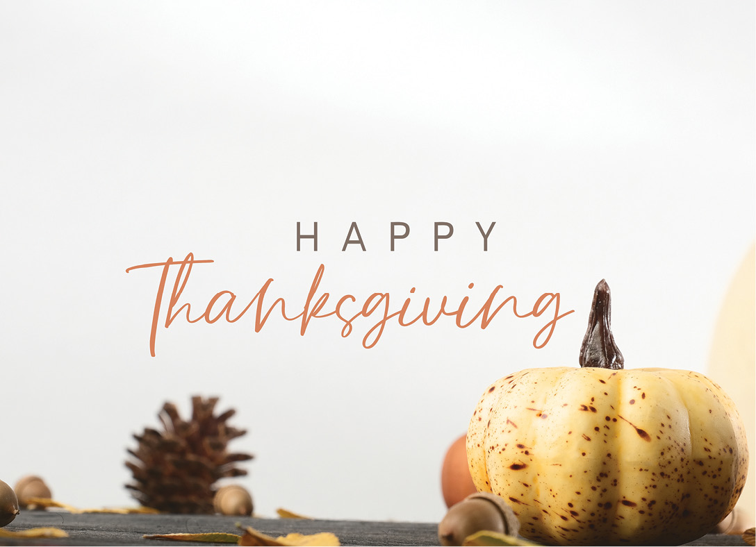 Happy Thanksgiving card design